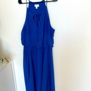 BISOU BISOU Royal Blue Dress